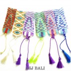 crystal beads miyuki bracelets handmade tassels large